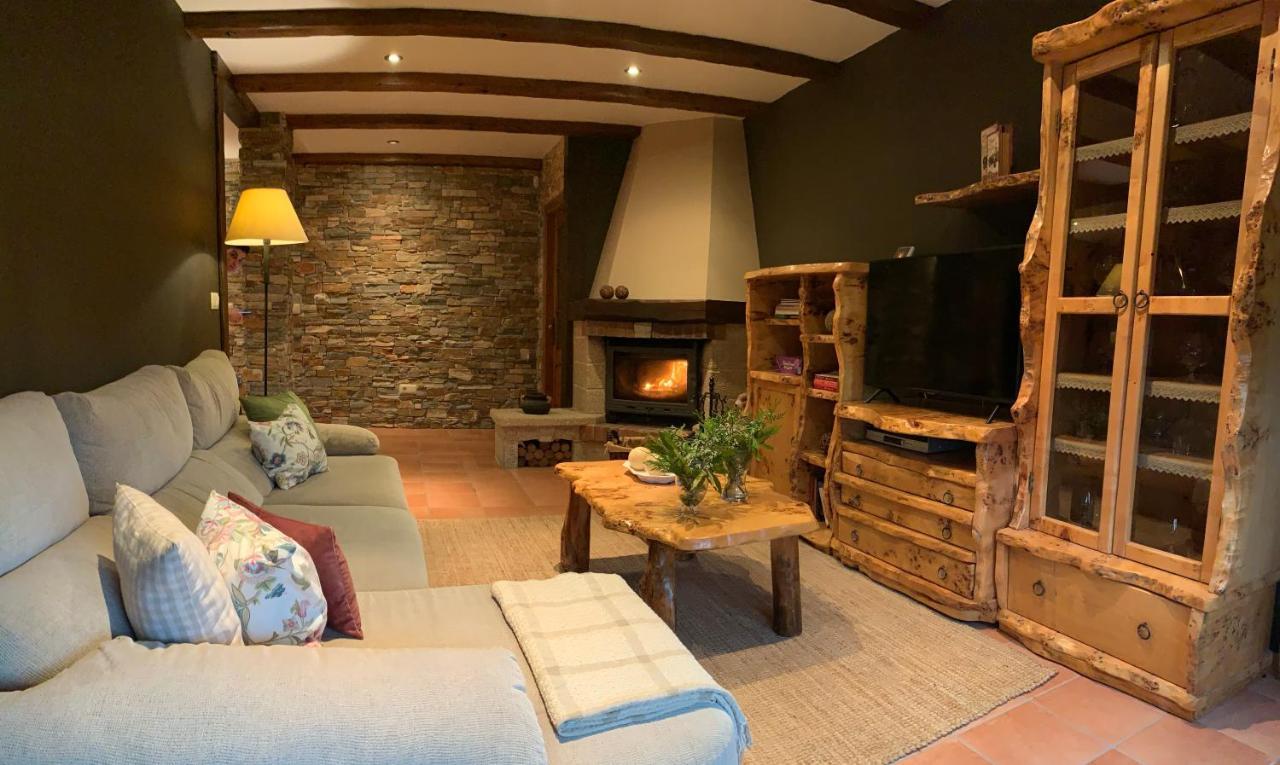 Chalet Rural 400 M Playa Piscina Barbacoa Chimenea Bueu Ngoại thất bức ảnh