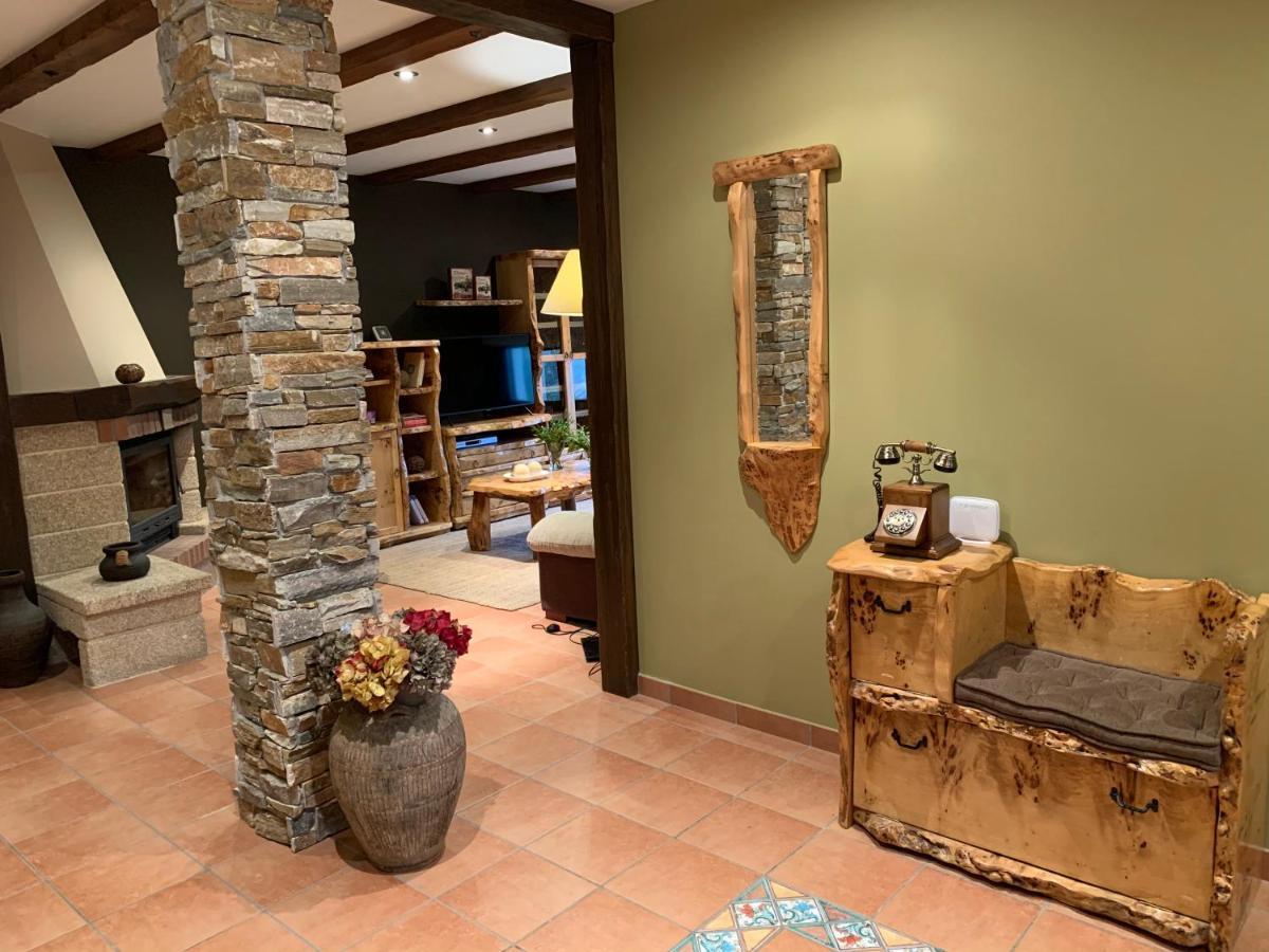 Chalet Rural 400 M Playa Piscina Barbacoa Chimenea Bueu Ngoại thất bức ảnh